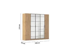 Acero Drehtürenschrank