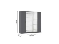 Acero Drehtürenschrank