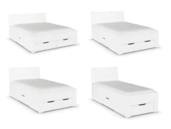 Aditio Beds Bett mit Unterbau