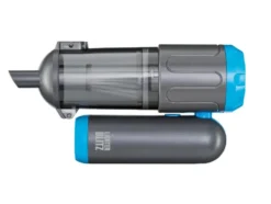 Akku-Handstaubsauger 7,4 V grau/blau