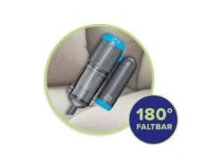 Akku-Handstaubsauger 7,4 V grau/blau