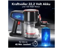Akku-Zyklon-Staubsauger 22,2V