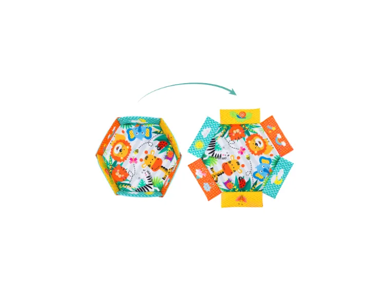Aktivbogen, Spielematte mit Bällen