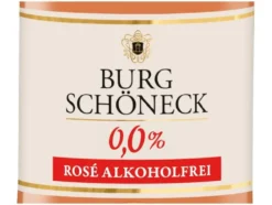 Alkoholfrei Rosé, schäumend