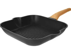 Aluguss-Grillpfanne / Aluguss-Bratpfanne