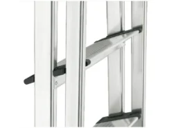 Aluminium-Leiter, mit Gartenfüßen