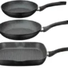 Aluminium-Pfannen-Set »Gourmet Granit«, 3-teilig