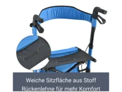 Aluminium Rollator »Vital«, klappbar
