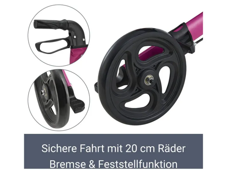 Aluminium Rollator »Vital«, klappbar
