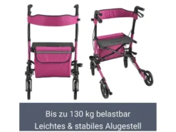 Aluminium Rollator »Vital«, klappbar