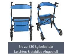 Aluminium Rollator »Vital«, klappbar