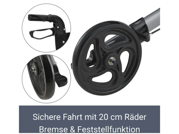 Aluminium Rollator »Vital«, klappbar