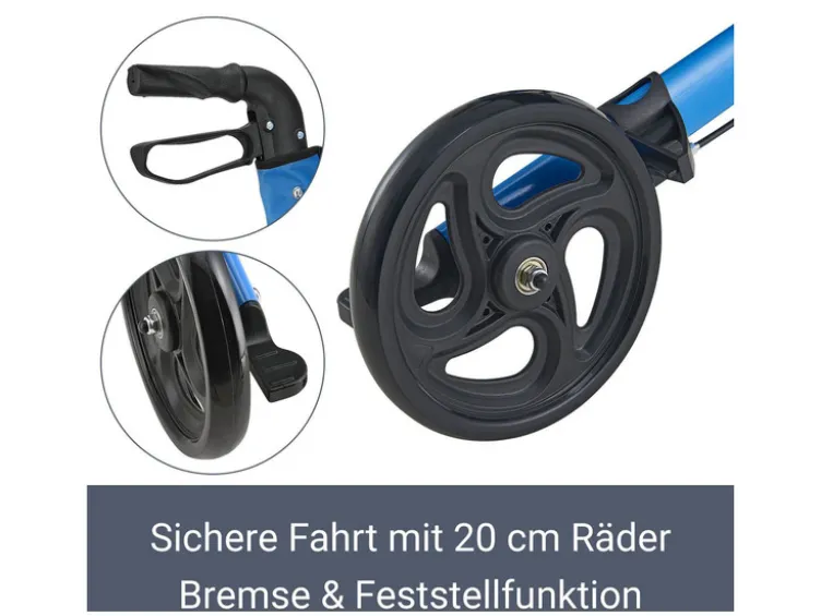 Aluminium Rollator »Vital«, klappbar