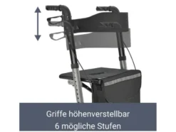 Aluminium Rollator »Vital«, klappbar