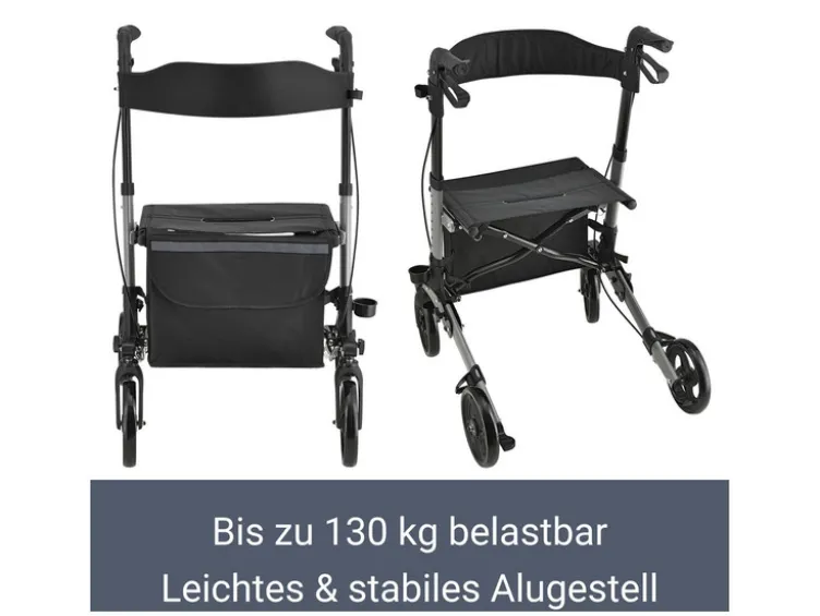 Aluminium Rollator »Vital«, klappbar