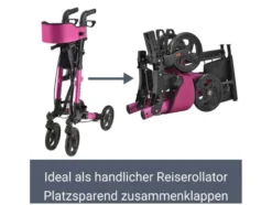 Aluminium Rollator »Vital«, klappbar