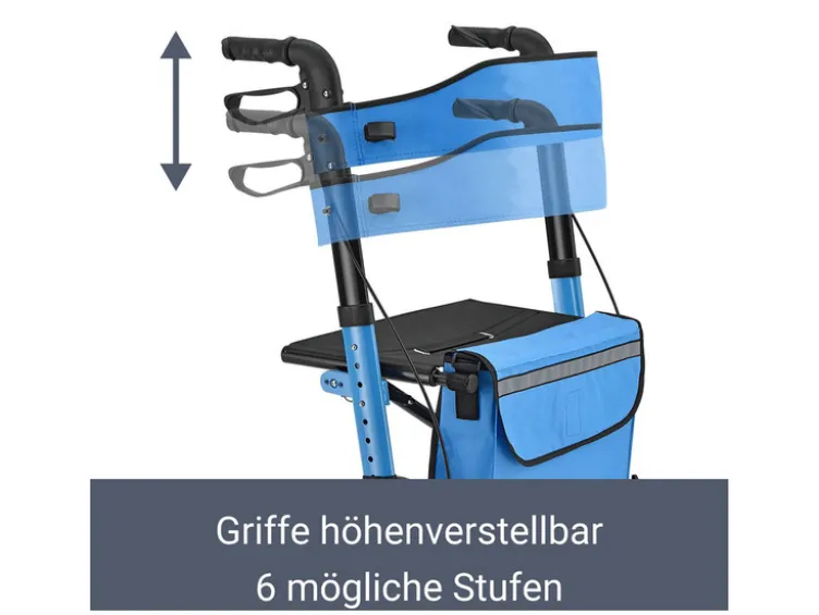 Aluminium Rollator »Vital«, klappbar