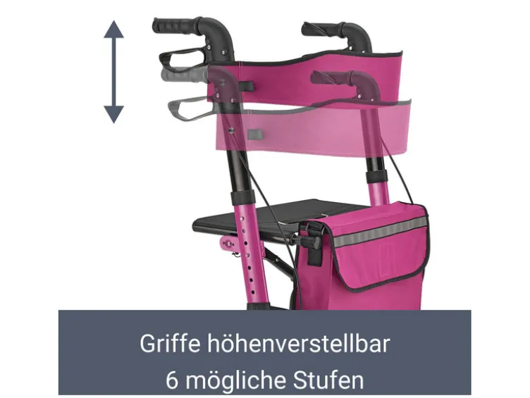 Aluminium Rollator »Vital«, klappbar