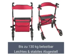 Aluminium Rollator »Vital«, klappbar