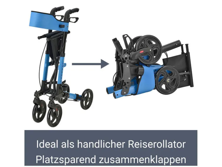Aluminium Rollator »Vital«, klappbar