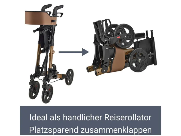 Aluminium Rollator »Vital«, klappbar