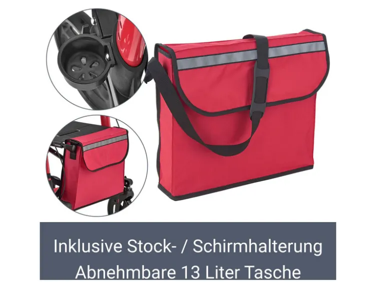 Aluminium Rollator »Vital«, klappbar