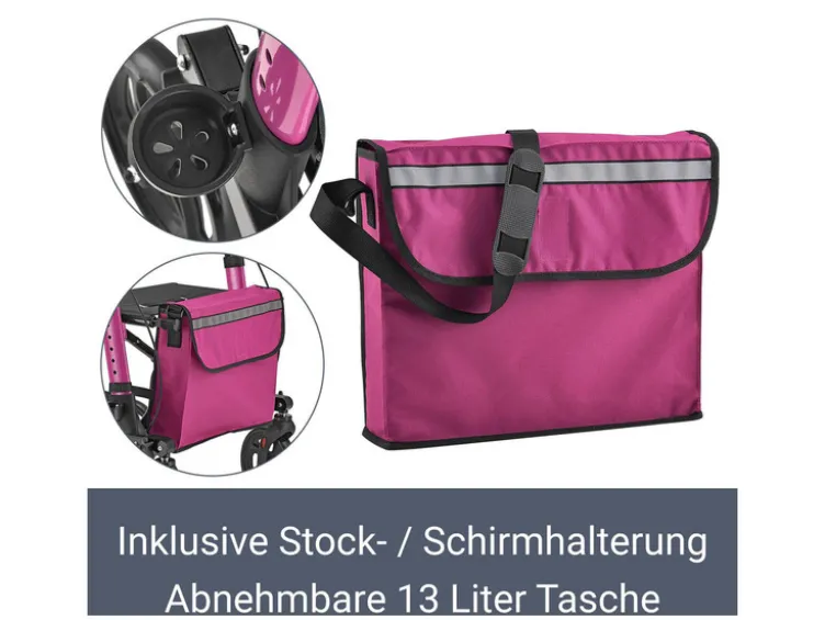 Aluminium Rollator »Vital«, klappbar