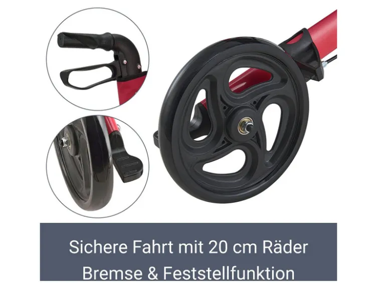 Aluminium Rollator »Vital«, klappbar