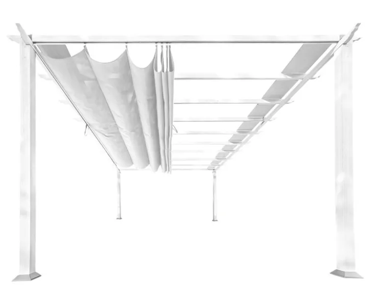 Alu Pavillon »Florida/Florenz« mit Sonnensegel