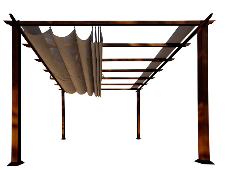 Alu Pavillon »Florida/Florenz« mit Sonnensegel