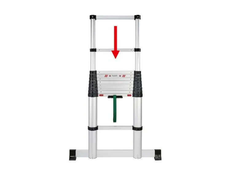 Alu-Teleskopleiter, 11-stufig