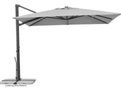 Ampelschirm »Rhodos Smart«, 300 x 300 cm, mit Kurbelsystem
