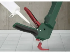 Auspresspistole, mit ergonomischem Griff