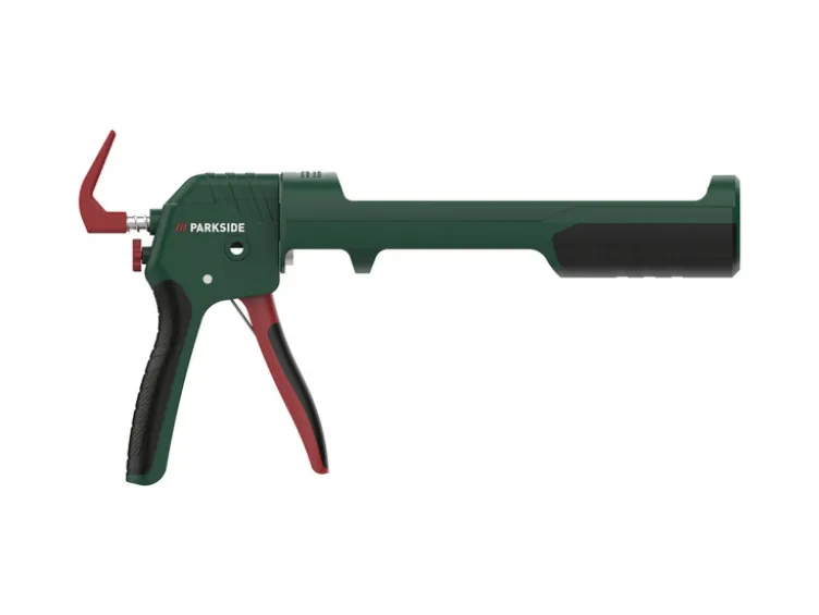 Auspresspistole, mit ergonomischem Griff