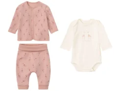 Baby Mädchen / Jungen Geschenkset, mit Bio-Baumwolle