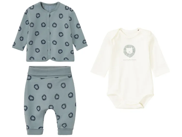 Baby Mädchen / Jungen Geschenkset, mit Bio-Baumwolle