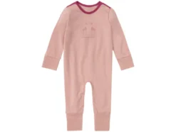 Baby Mädchen / Jungen Schlafoverall mit umstülpbarem Fußteil, mit Bio-Baumwolle