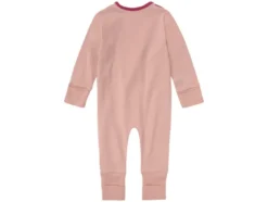 Baby Mädchen / Jungen Schlafoverall mit umstülpbarem Fußteil, mit Bio-Baumwolle