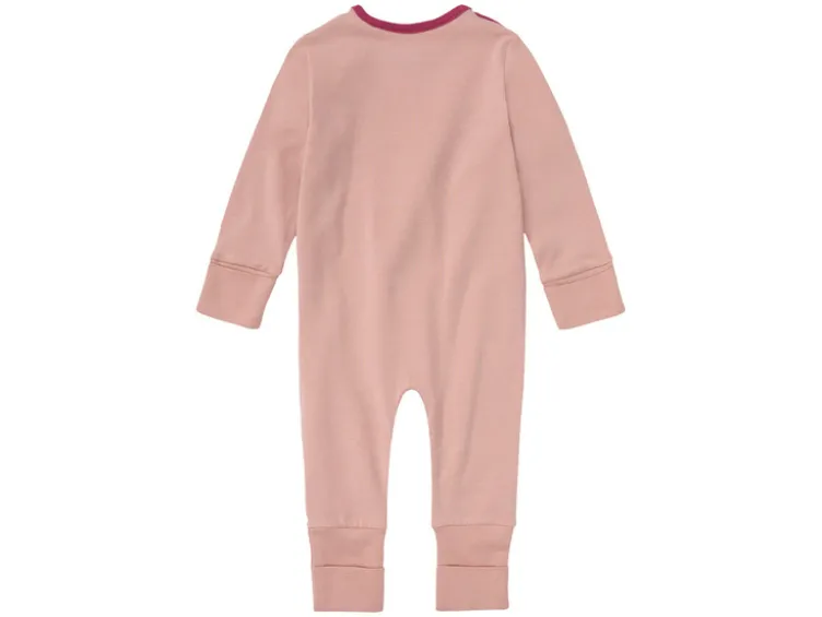 Baby Mädchen / Jungen Schlafoverall mit umstülpbarem Fußteil, mit Bio-Baumwolle