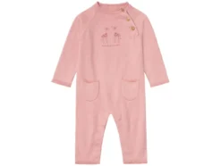 Baby Mädchen / Jungen Strickoverall mit Tiermotiv