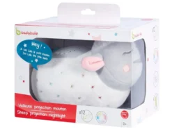 Badabulle Kuscheltier Schaf mit Nachtlicht und Musik