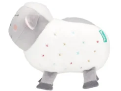 Badabulle Kuscheltier Schaf mit Nachtlicht und Musik