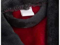 Bademantel, unisex, Seiden-Feeling, mit Schalkragen, 2 Taschen und Gürtel