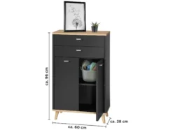 Bad-Seitenschrank »Corfu«