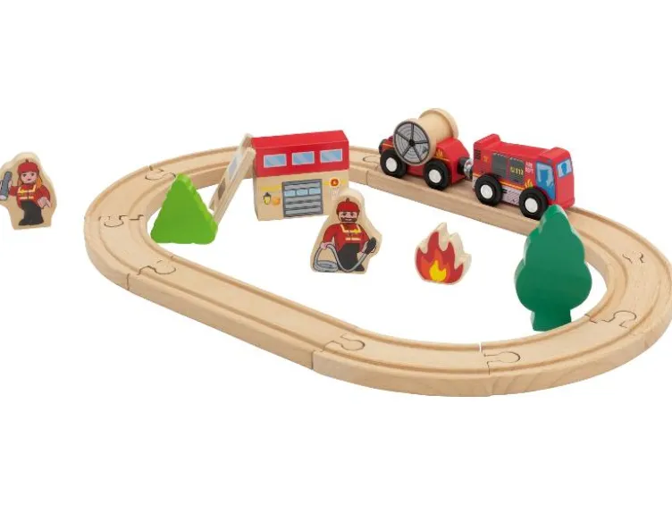 Bahnset Bauernhof / Prinzessin / Feuerwehr / Polizei