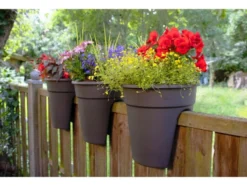 Balkonkasten »Flowerclip«, 3er Set