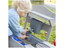 Balkonsandkasten mit Matschküche, 2in1
