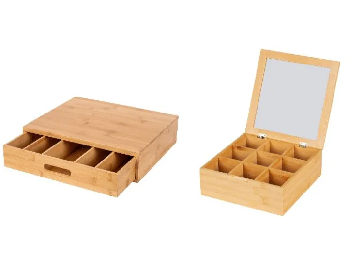 Bambus Kaffeebox / Teebox