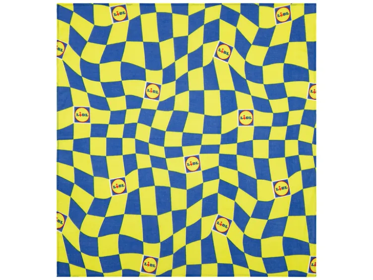 Bandana mit Lidl-Print