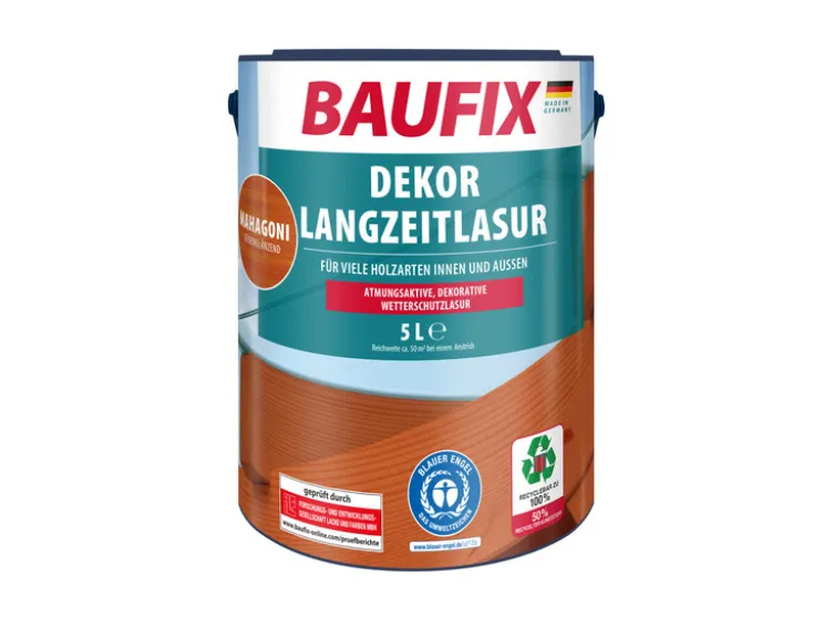 BAUFIX Dekor-Langzeitlasur, seidenglänzend